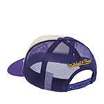 Бейсболка MITCHELL NESS арт. HT12897-LALCREA Los Angeles Lakers NBA (кремовый / фиолетовый)
