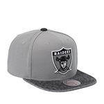 Бейсболка MITCHELL NESS арт. HS12144-LAIGREY Los Angeles Raiders NFL (серый)