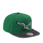 Бейсболка MITCHELL NESS арт. HS12144-PEAGREN Philadelphia Eagles NFL (зеленый / серый)