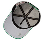 Бейсболка MITCHELL NESS арт. HP14543-BCEGREY Boston Celtics NBA (серый / зеленый)