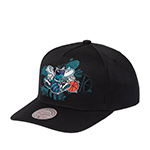 Бейсболка MITCHELL NESS арт. HP12161-CHOBLCK Charlotte Hornets NBA (черный)