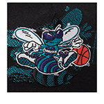 Бейсболка MITCHELL NESS арт. HP12161-CHOBLCK Charlotte Hornets NBA (черный)