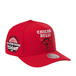 Бейсболка MITCHELL NESS арт. HP13208-CBURDRD Chicago Bulls NBA (красный)