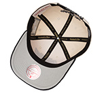 Бейсболка MITCHELL NESS арт. HP16267-LAKOFWH Los Angeles Kings NHL (кремовый / черный)