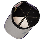 Бейсболка MITCHELL NESS арт. HP15010-LALOFWH Los Angeles Lakers NBA (кремовый / фиолетовый)