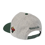 Бейсболка MITCHELL NESS арт. HP14539-MWIGREY Minnesota Wild NHL (серый / зеленый)