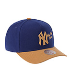 Бейсболка MITCHELL NESS арт. HP16222-NYYBLUE New York Yankees MLB (синий / бежевый)