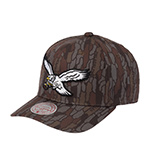 Бейсболка MITCHELL NESS арт. HP14949-PEACAMO Philadelphia Eagles NFL (серый / коричневый)