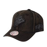 Бейсболка MITCHELL NESS арт. HP12163-SASBLCK San Antonio Spurs NBA (черный / бежевый)
