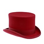 Шляпа CHRISTYS арт. FASHION TOP HAT cwf100006 (красный)