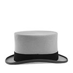 Шляпа CHRISTYS арт. WOOL FELT TOP HAT cst100006 (серый)