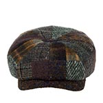 Кепка LIERYS арт. 6880903 8-PANEL CAP PATCHWORK (коричневый)