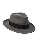 Шляпа LIERYS арт. 2198129 FEDORA WOOLFELT (серый)