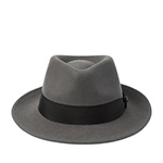 Шляпа LIERYS арт. 2198129 FEDORA WOOLFELT (серый)