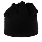 Шапка HAMMABURG арт. 8699903 LONG BEANIE REVERSIBLE JERSEY (серый / черный)