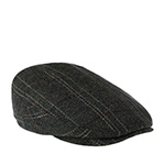 Кепка LIERYS арт. 6210501 DRIVER CAP VIRGIN WOOL HERRINGBONE (оливковый / черный)