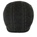 Кепка LIERYS арт. 6210501 DRIVER CAP VIRGIN WOOL HERRINGBONE (оливковый / черный)