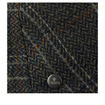 Кепка LIERYS арт. 6210501 DRIVER CAP VIRGIN WOOL HERRINGBONE (оливковый / черный)