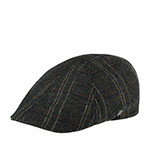 Кепка LIERYS арт. 6610504 DUCK CAP VIRGIN WOOL HERRINGBONE (оливковый / черный)