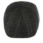 Кепка LIERYS арт. 6610504 DUCK CAP VIRGIN WOOL HERRINGBONE (оливковый / черный)