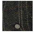 Кепка LIERYS арт. 6610504 DUCK CAP VIRGIN WOOL HERRINGBONE (оливковый / черный)
