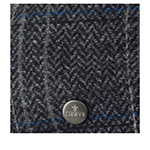 Кепка LIERYS арт. 6610504 DUCK CAP VIRGIN WOOL HERRINGBONE (серый / синий)