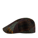 Кепка LIERYS арт. 6610902 DUCK CAP PATCHWORK (коричневый / бордовый)
