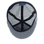 Кепка HAMMABURG арт. 6611707 DUCK CAP COTTON STRIPE (синий / белый)