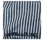 Кепка HAMMABURG арт. 6611707 DUCK CAP COTTON STRIPE (синий / белый)