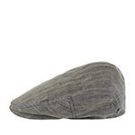 Кепка LIERYS арт. 6213504 DRIVER CAP LINEN HERRINGBONE (бежевый / синий)