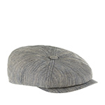 Кепка LIERYS арт. 6883501 8-PANEL CAP LINEN HERRINGBONE (бежевый / синий)
