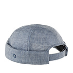 Шапка HAMMABURG арт. 8823502 DOCKER HERRINGBONE LINEN (светло-синий)