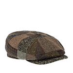 Кепка LIERYS арт. 6880906 8-PANEL CAP PATCHWORK (коричневый / серый)