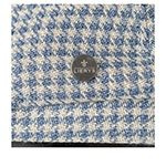 Кепка LIERYS арт. 6383205 DRIVER CAP LINEN SILK HOUNDSTOOTH (синий / бежевый)