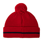 Шапка HAMMABURG арт. 8599389 BEANIE POMPOM (красный / темно-синий)