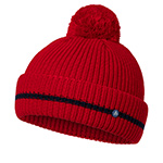 Шапка HAMMABURG арт. 8599389 BEANIE POMPOM (красный / темно-синий)
