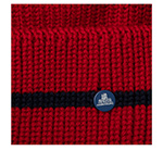 Шапка HAMMABURG арт. 8599389 BEANIE POMPOM (красный / темно-синий)