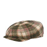 Кепка WIGENS арт. 101990 NEWSBOY CLASSIC CAP (оливковый / бордовый)