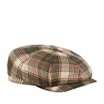 Кепка WIGENS арт. 101990 NEWSBOY CLASSIC CAP (оливковый / бордовый)