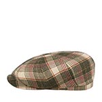 Кепка WIGENS арт. 101990 NEWSBOY CLASSIC CAP (оливковый / бордовый)