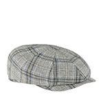 Кепка WIGENS арт. 101868 NEWSBOY CLASSIC CAP (серый / голубой)