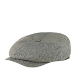 Кепка WIGENS арт. 101879 NEWSBOY RETRO CAP (серый / синий)