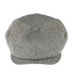 Кепка WIGENS арт. 101879 NEWSBOY RETRO CAP (серый / синий)
