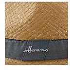 Шляпа HERMAN арт. TULUM (бежевый / синий)