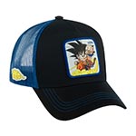 Бейсболка CAPSLAB арт. CL/DB1/1/GOK2 Dragon Ball Goku (черный / синий)