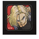 Бейсболка CAPSLAB арт. CL/DBZ2/1/C18B Dragon Ball C-18 (черный)