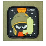 Бейсболка CAPSLAB арт. CL/LOO/1/MAR2 Looney Tunes Marvin the Martian (оливковый / черный)
