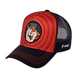 Бейсболка CAPSLAB арт. CL/LOO3/1/TAZ1 Looney Tunes Taz (красный / черный)