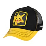 Бейсболка CAPSLAB арт. CL/PKM2/3/PIK6 Junior Pokemon Pikachu (черный / желтый)