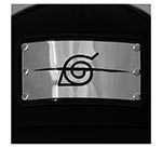 Бейсболка CAPSLAB арт. CL/NS/1/BAN Naruto Symbol Ninja Village (черный)